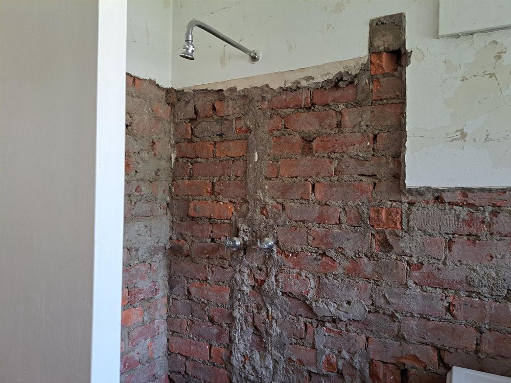 Needs tiling 3rd bathroom