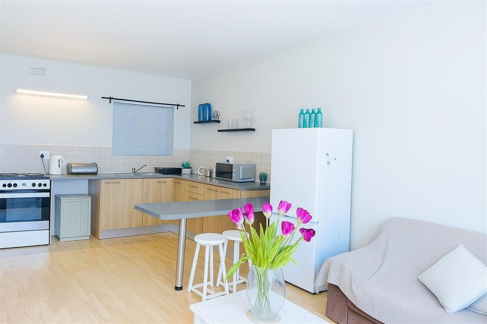 Living Area & Kitchen