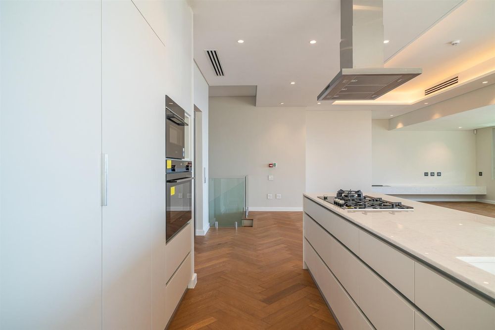 Open-plan kitchen