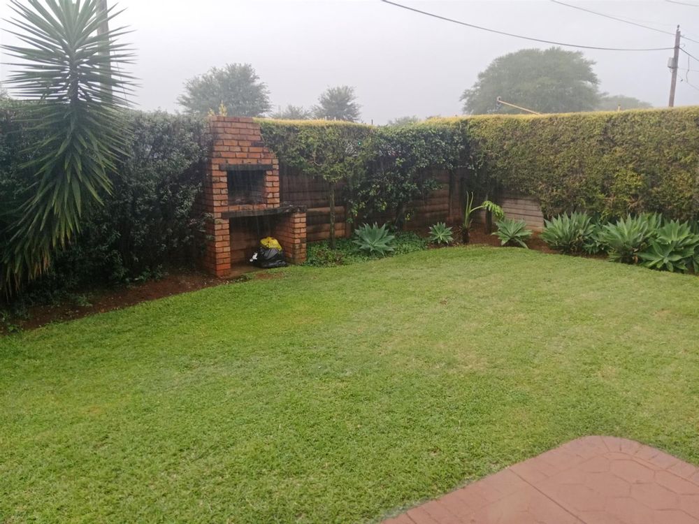 Garden and braai