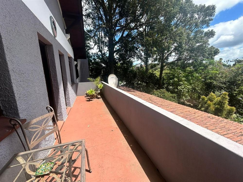 Verandah from office and bedroom