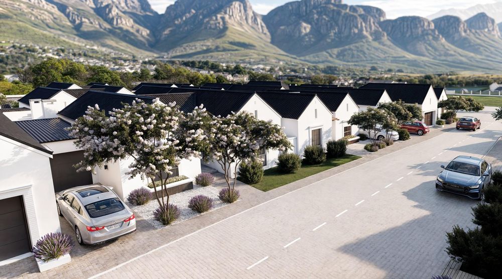 Single Garage Road View