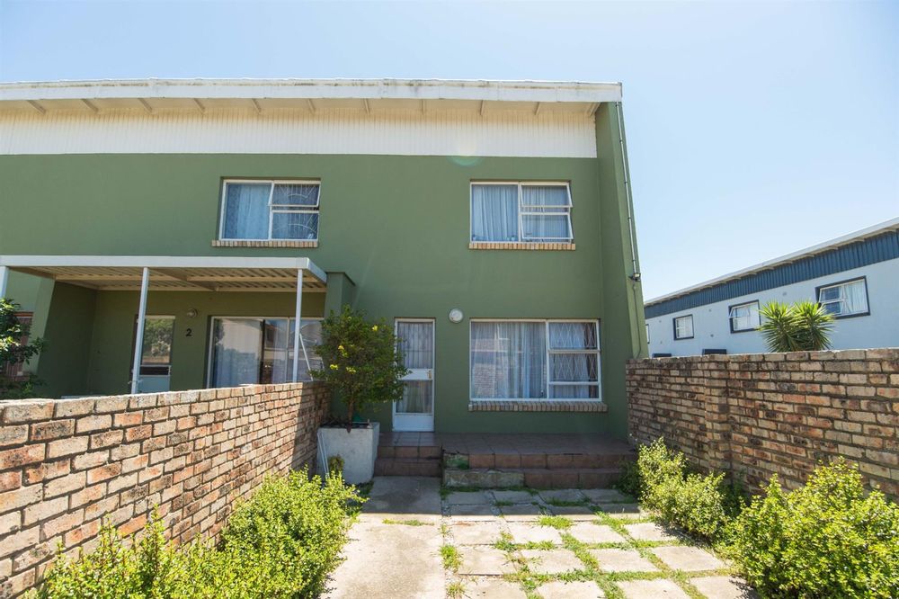 Front view of duplex