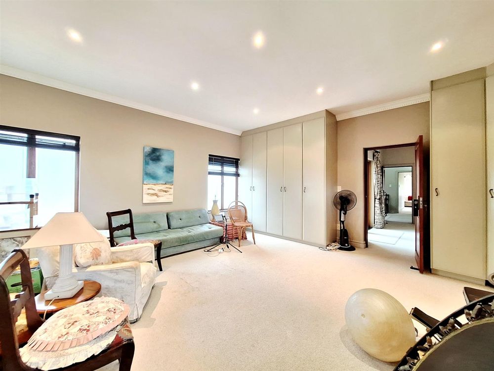 large 2nd bedroom en suite, used as gym