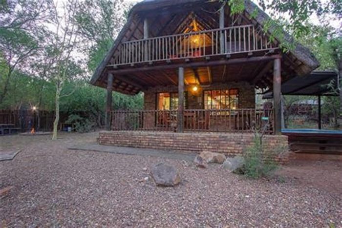 Cottage For Sale in Marloth Park Central: 2 Bedrooms, Pool, Boma, Wildlife Views.