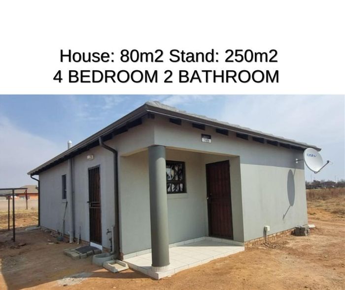 For Sale: House in Crystal Park with customizable options, 4 bedrooms, and solar geyser.