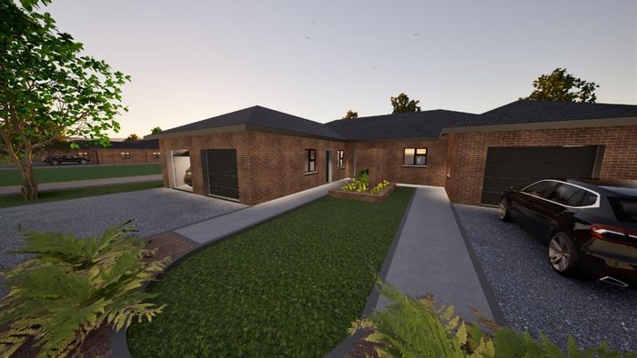 Vaalpark Townhouse For Sale: Retirement village with approved plans and essential amenities.