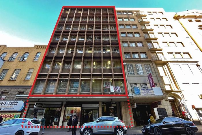 For Sale: Fully tenanted commercial property in Johannesburg Central, prime location, 9 floors.