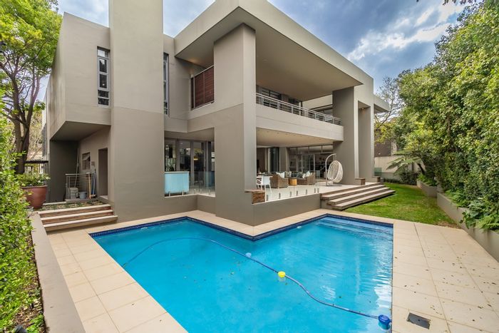 For Sale: House in Morningside with 5 en-suite bedrooms, pool, cinema, and security.