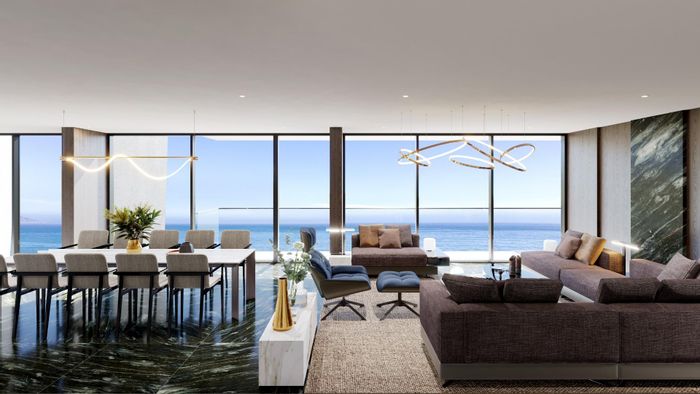 For Sale: Table View Apartment with wraparound balcony, 4 bedrooms, and ocean views.