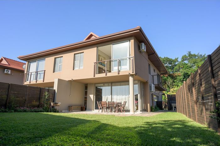 For Sale: 3-Bedroom Townhouse in Port Zimbali with security, pool, and clubhouse.