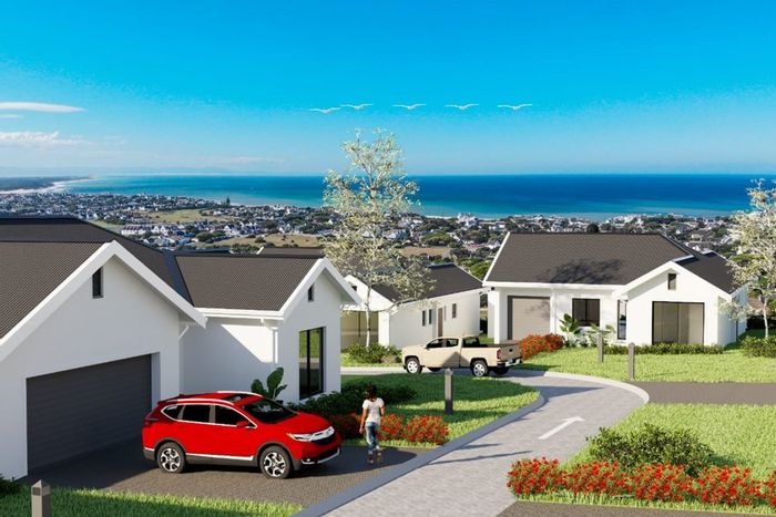 For Sale: House in St Francis Bay Village with ocean views, secure estate amenities.