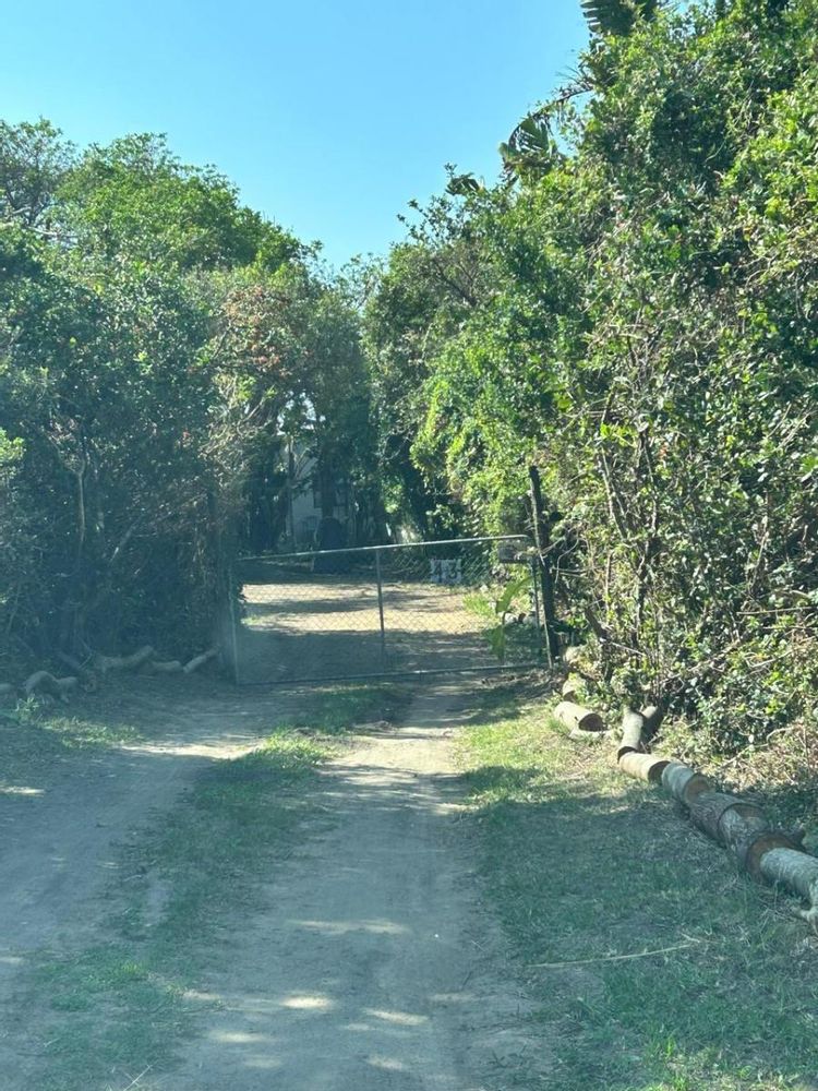 Drive way to the property