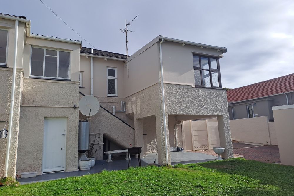 Back side of property