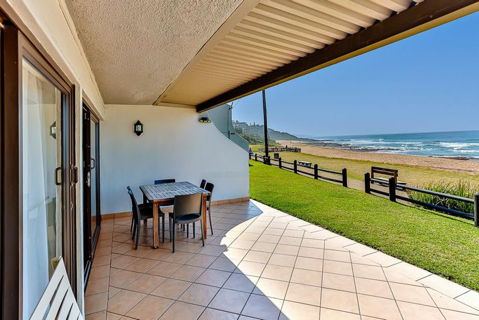 For Sale: Beachfront Apartment in Willard Beach with direct access and panoramic views.