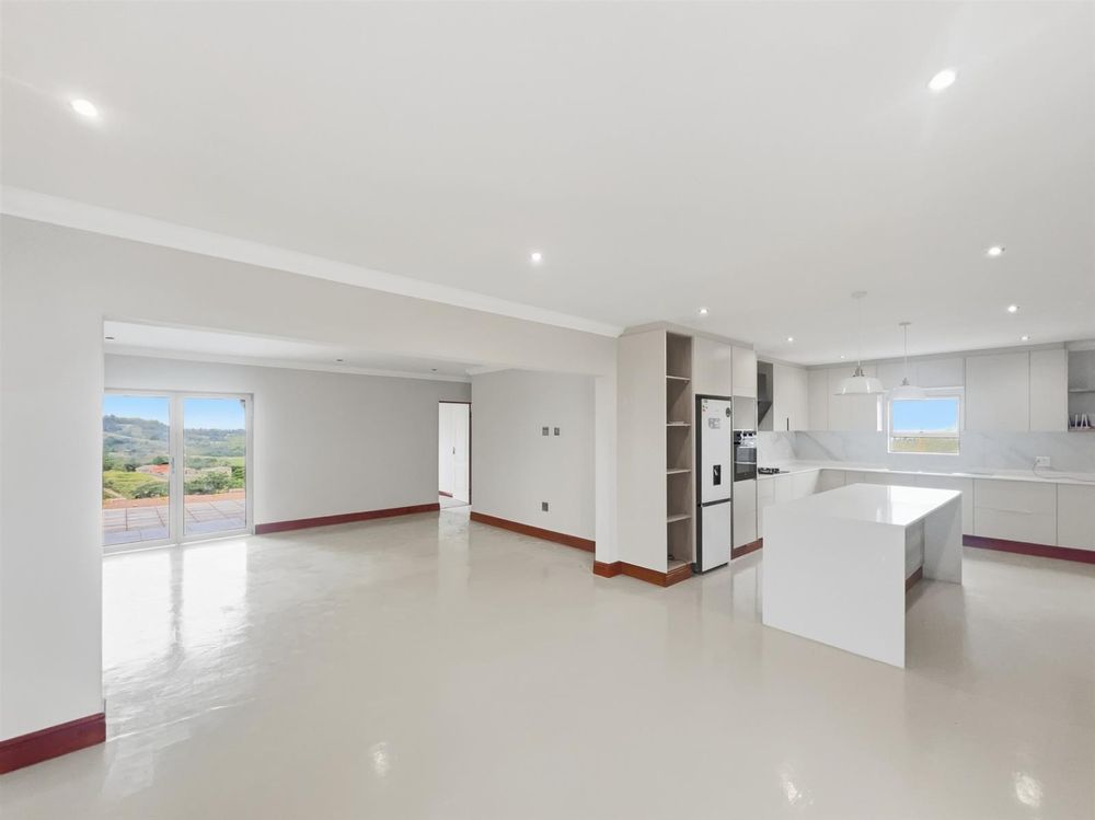 Open lounge and kitchen