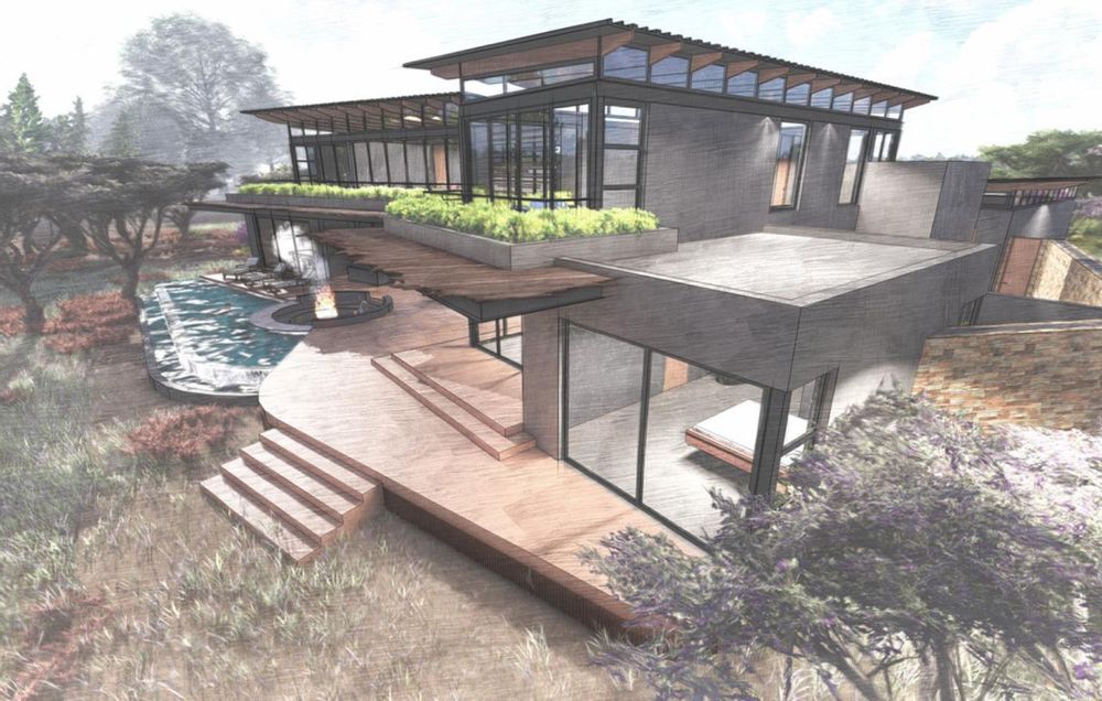 Architectural Concept Sketches