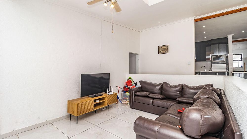 Large TV and entertainment space