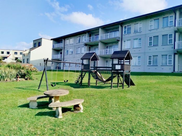 For Sale: Uvongo Beach Apartment with sea views, braai area, and wheelchair access.