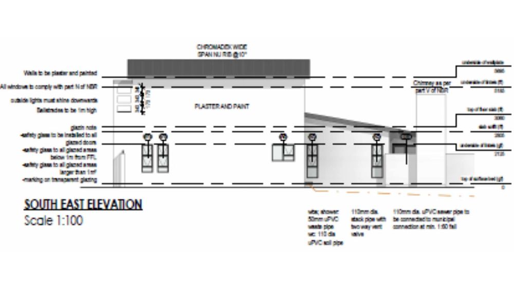 South East Elevation