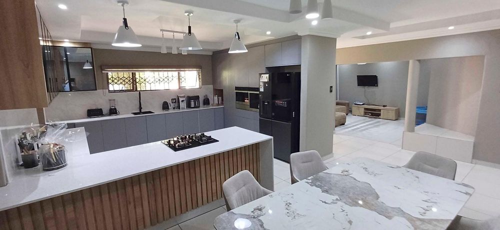 ultra modern kitchen open plan