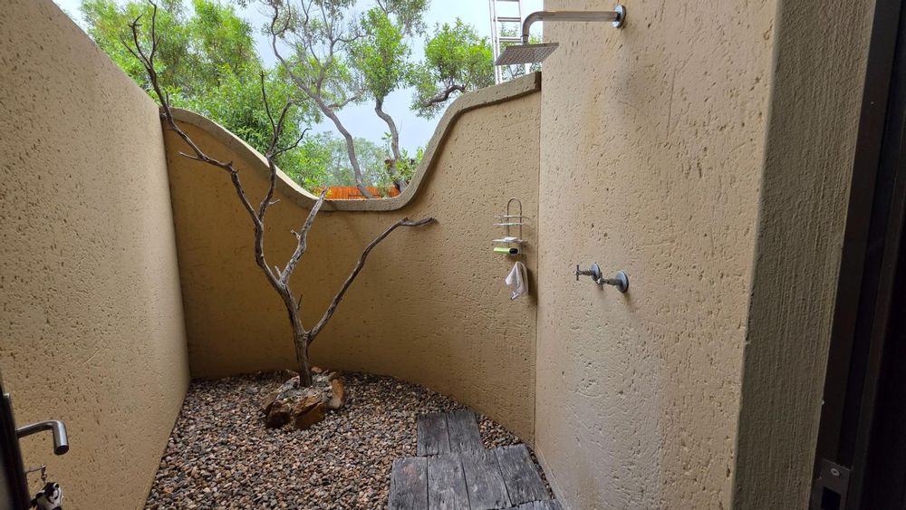 Outside shower