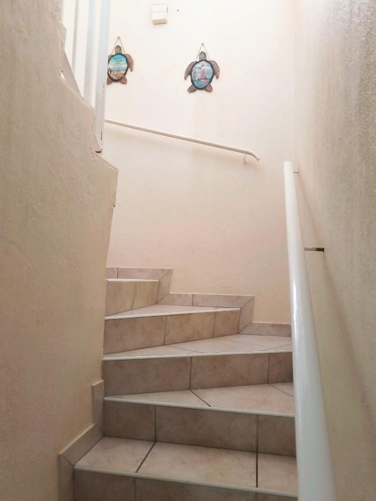 Stairs to upper level