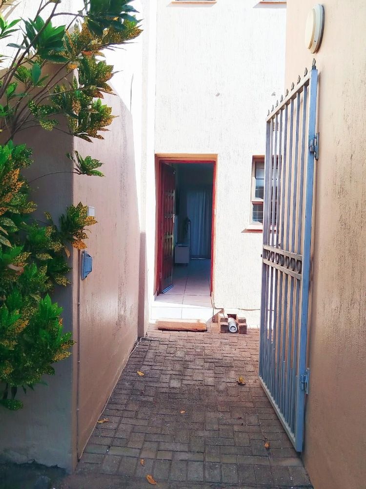 Entrance from garage