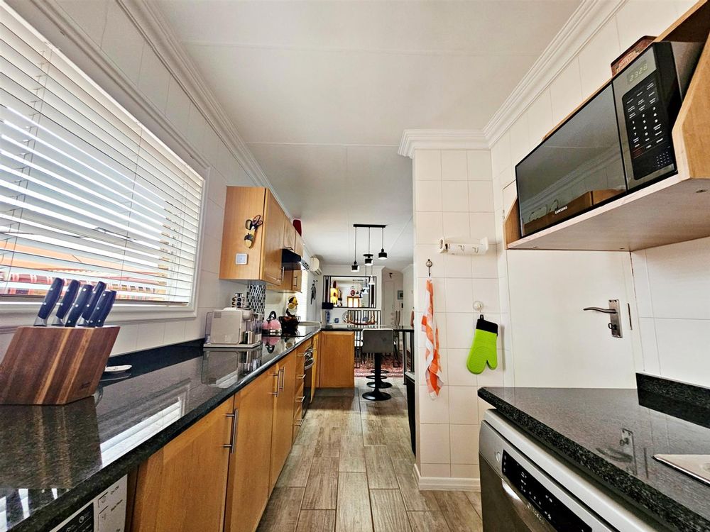 View from the kitchen door