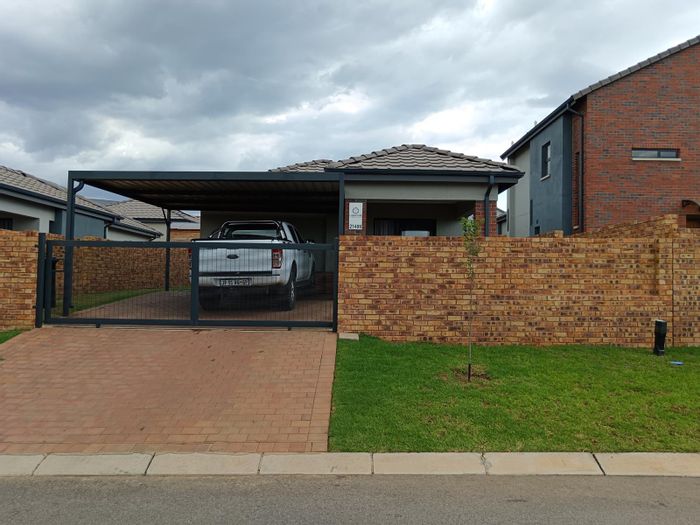 For Sale: House in Cosmo City with 3 bedrooms, garden, and secure estate amenities.