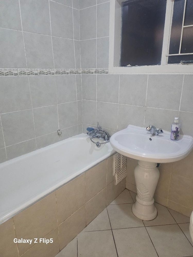 Separate bathroom and toilet