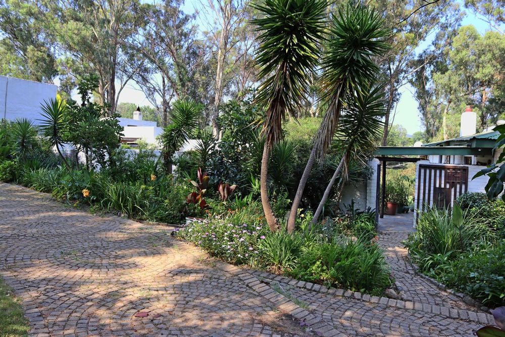 Back entrance to main house