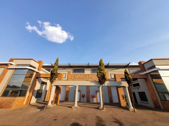 Industrial space to rent at SAE Business Park with offices and workshop facilities.