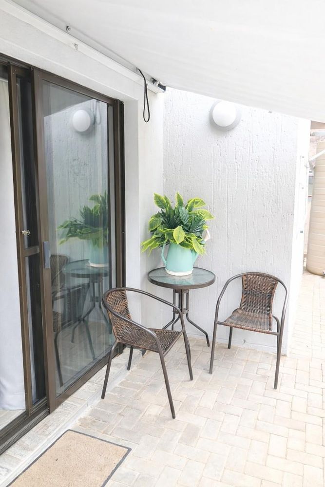 Patio from Main Bedroom