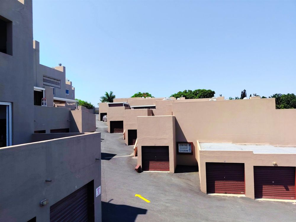 Drive through exit from complex