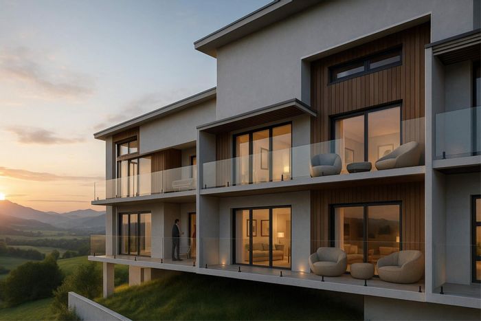 Eco-luxury apartment in Bothas Hill with gym, pool, and scenic views. For Sale.