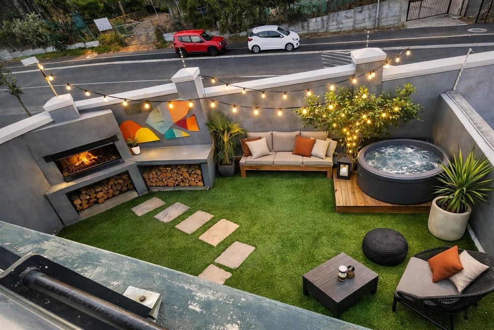 AI generted outside renderring