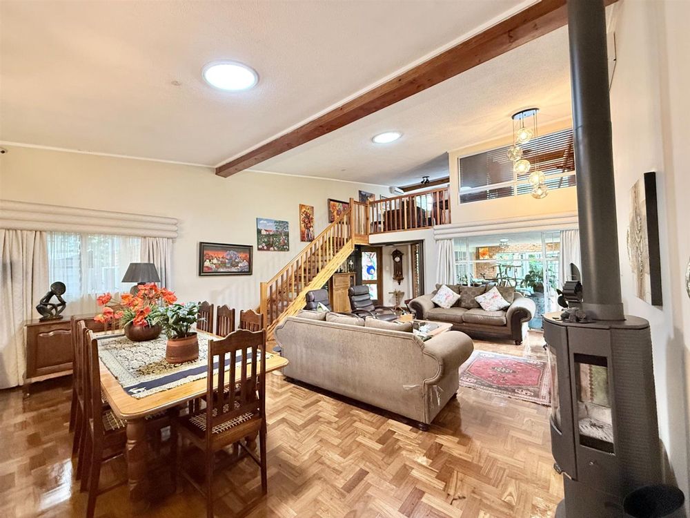 Lounge with fire place