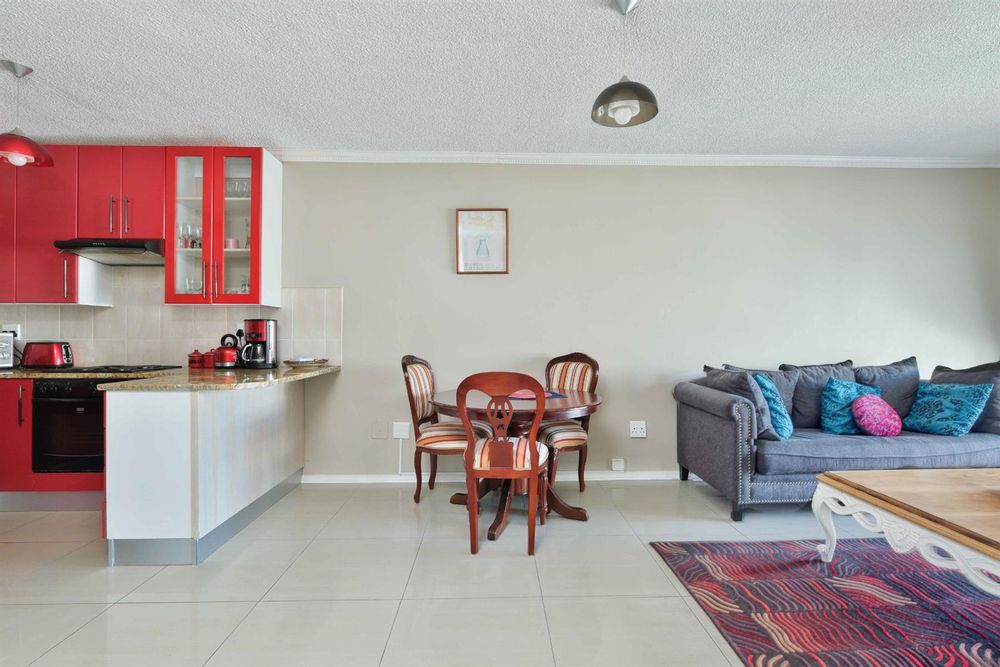 Open plan kitchen living area