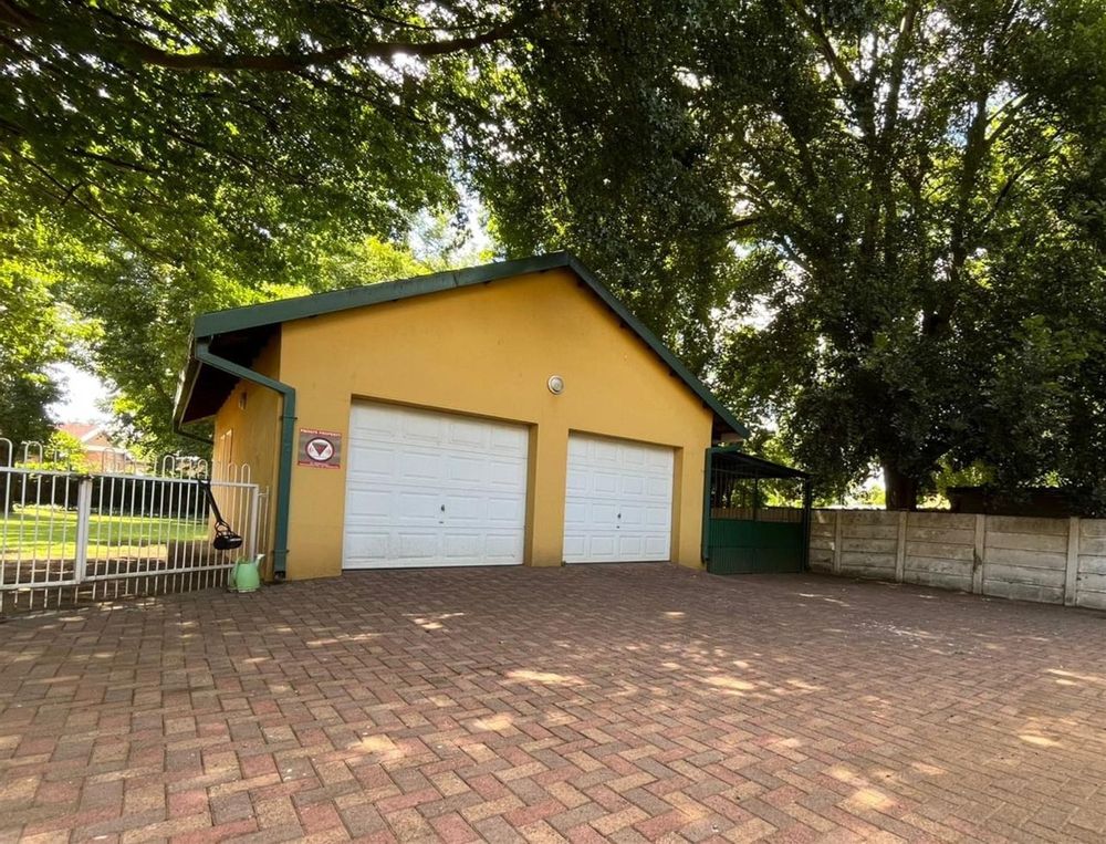 Double garages with carport
