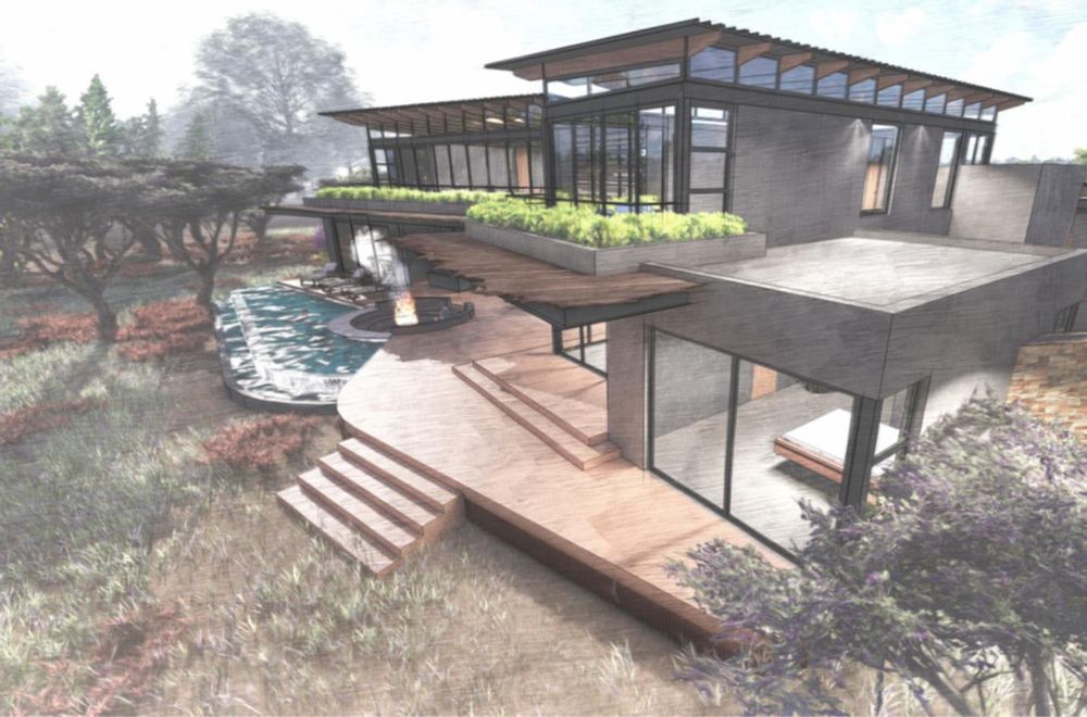 Architectural Concept Sketches