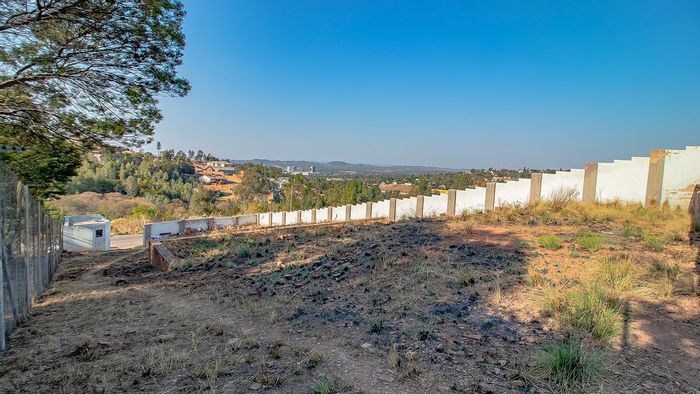 For Sale: Vacant Land Residential in Waterkloof Heights, zoned for three homes.