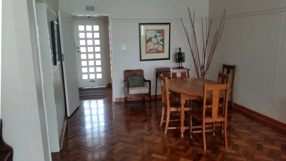 Open plan dining area