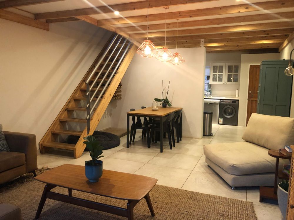 Open-plan living area