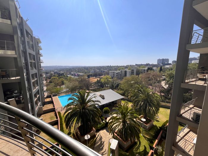 To Rent: 1-Bedroom Apartment in Sandhurst with Pool, Balcony, and Security Access.