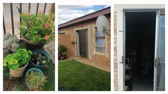 Townhouse to Rent in Boshof Rural: 2 beds, pet-friendly garden, secure complex.