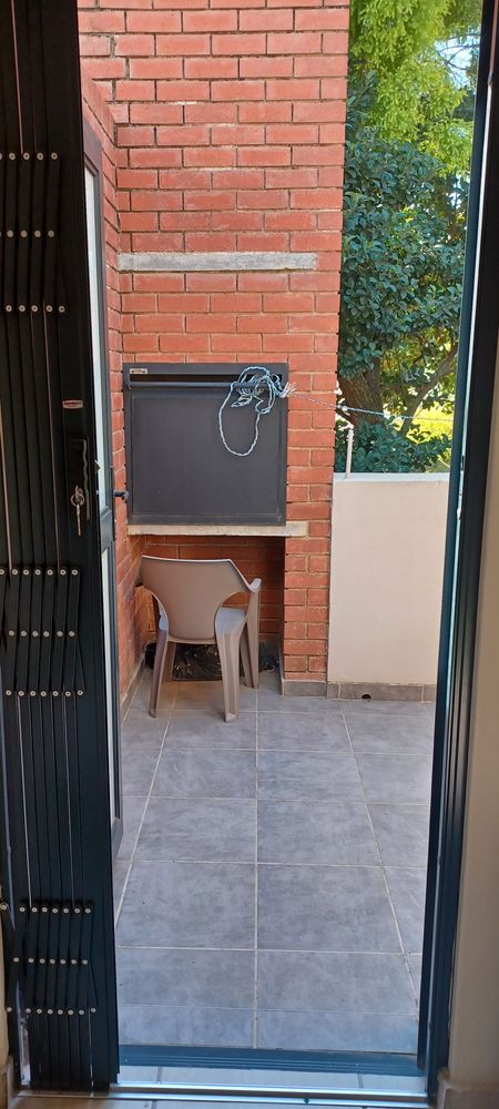 Built in braai