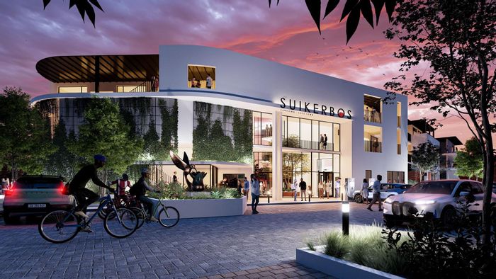 New 1-bed apartment in Sandown with balcony, security, and lifestyle amenities. To Rent.