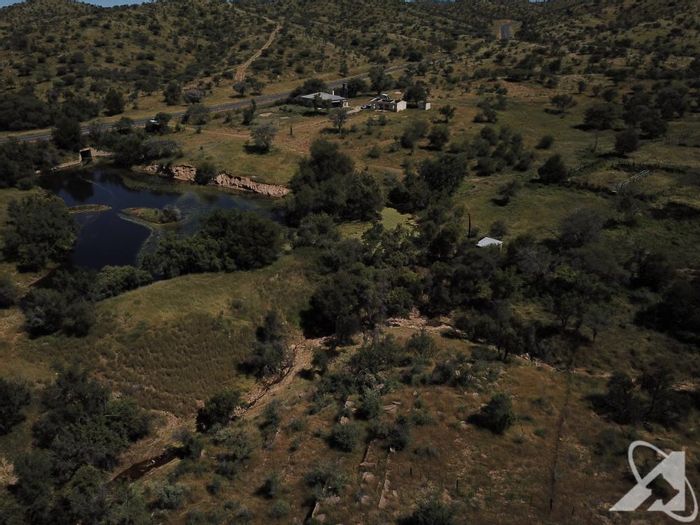 Vacant Land Residential in Khomas Hochland: 90ha with views, dam, borehole, cattle posts.