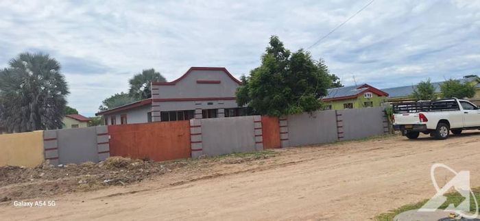 For Sale: Four Bedroom House in Outapi Central with boundary wall and open plan layout.